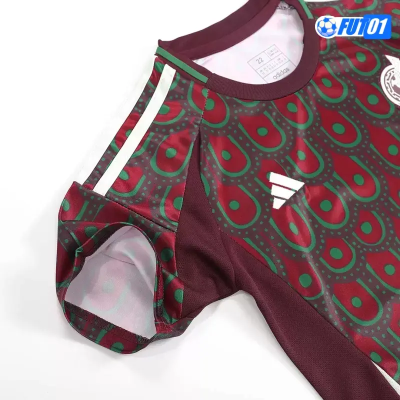 Camiseta Calidad AAA Mexico Local Primera Equipación 2024/25 Niño