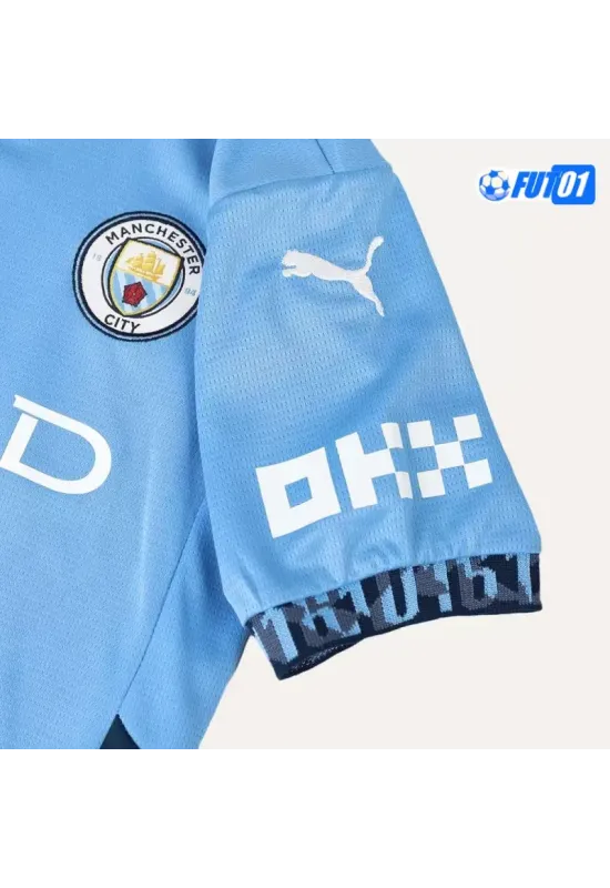 Camiseta Calidad THAI Manchester City Home 2024/25 Niño