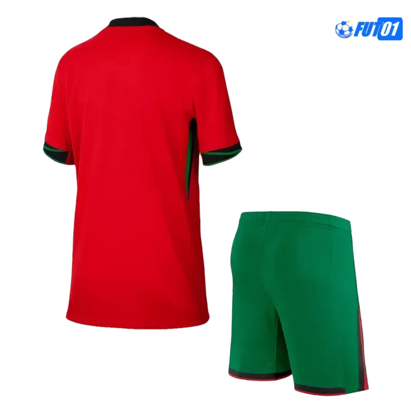 Camiseta Barata Portugal Local Primera Equipación 2024/25 Niño