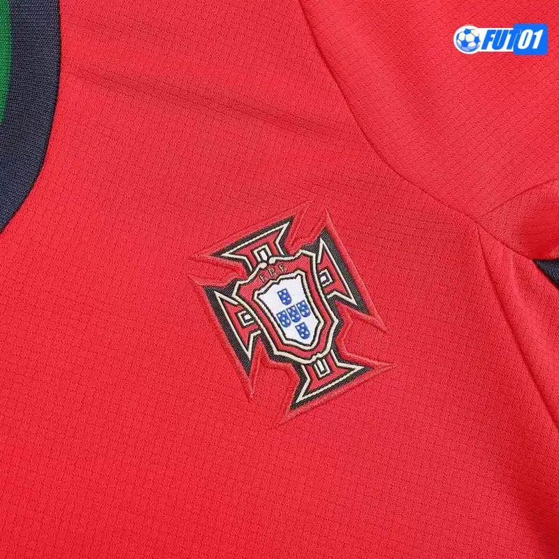 Camiseta Barata Portugal Local Primera Equipación 2024/25 Niño