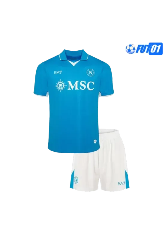 Camiseta Calidad THAI Napoli Local Primera Equipación 2024/25 Niño