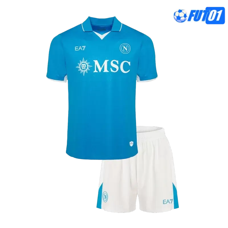 Camiseta Calidad THAI Napoli Local Primera Equipación 2024/25 Niño