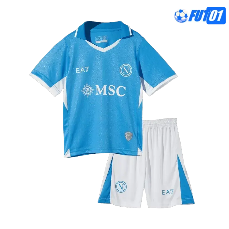 Camiseta Calidad THAI Napoli Local Primera Equipación 2024/25 Niño