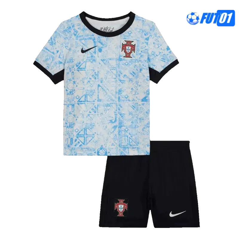 Camiseta Replica Portugal Segunda Equipación 2024/25 Niño