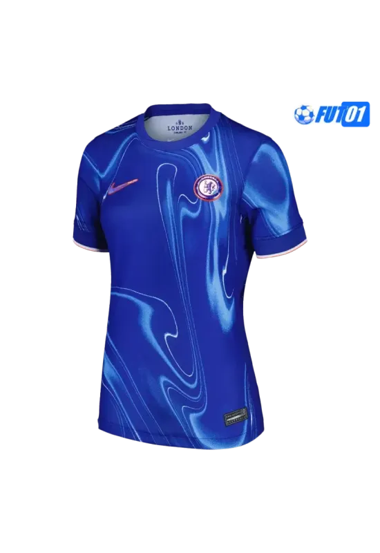 Camiseta Calidad AAA Chelsea Home Primera Equipación 2024/25 Mujer