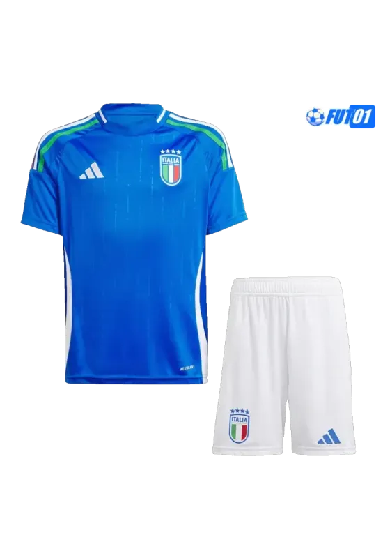 Camiseta Barata Italia Local 2024 Niño