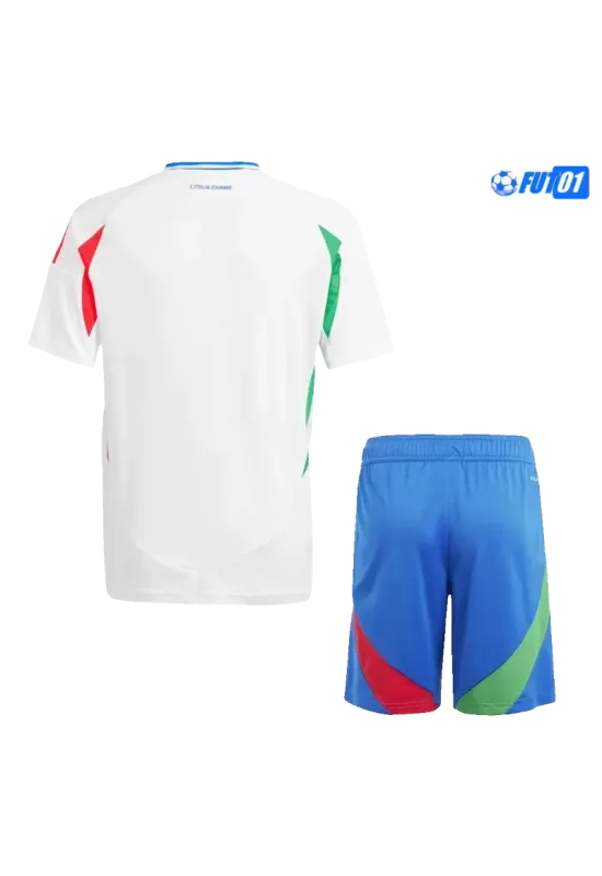Camiseta Futbol Italia Away Segunda Equipación 2024 Niño