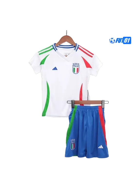 Camiseta Futbol Italia Away Segunda Equipación 2024 Niño