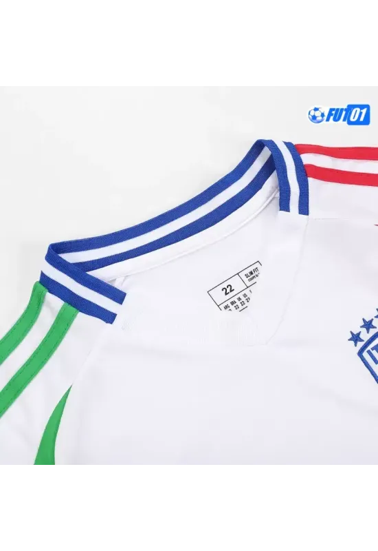 Camiseta Futbol Italia Away Segunda Equipación 2024 Niño