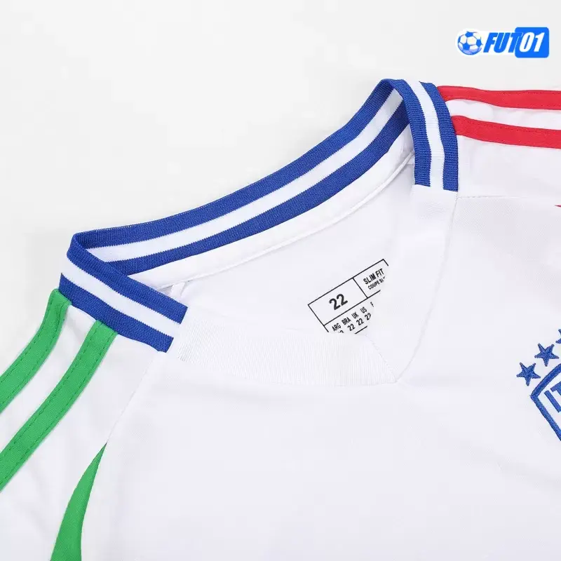 Camiseta Futbol Italia Away Segunda Equipación 2024 Niño