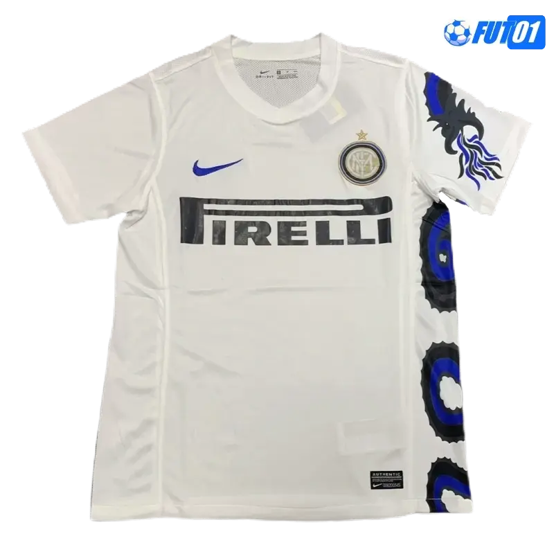 Camiseta Barata Inter Milan Away Segunda Equipación 2010/11 Vintage