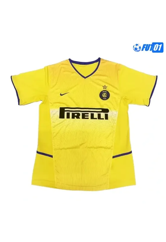 Camiseta Futbol Inter Milan Tercera Equipación 2002/03 Antigua