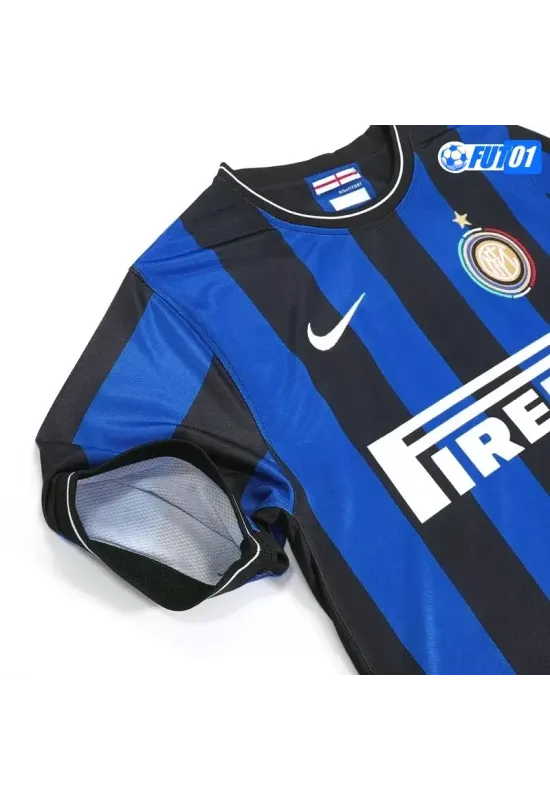 Camiseta Calidad Premium Inter Milan Local Primera Equipación 2009/10 Antigua