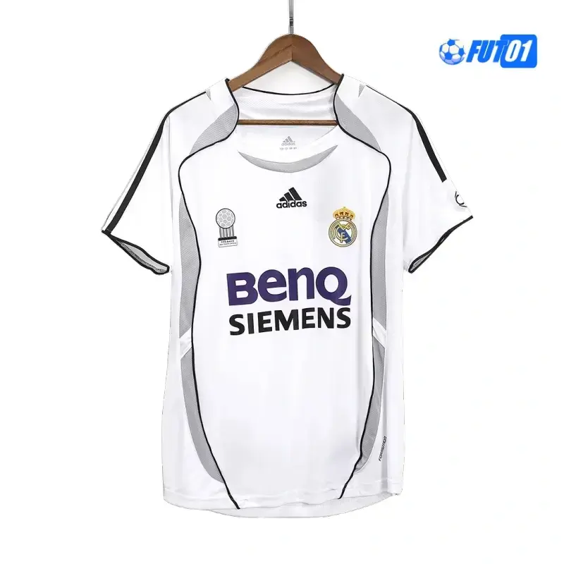 Camiseta BECKHAM 23 Barata Real Madrid Primera Equipación 2006/07 Vintage