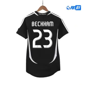Camiseta BECKHAM 23 Calidad THAI Real Madrid Segunda Equipación 2006/07 Antigua