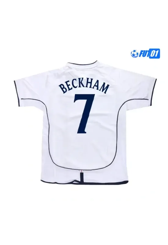 Camiseta BECKHAM 7 Calidad AAA Inglaterra Visitante 2002 Clasico