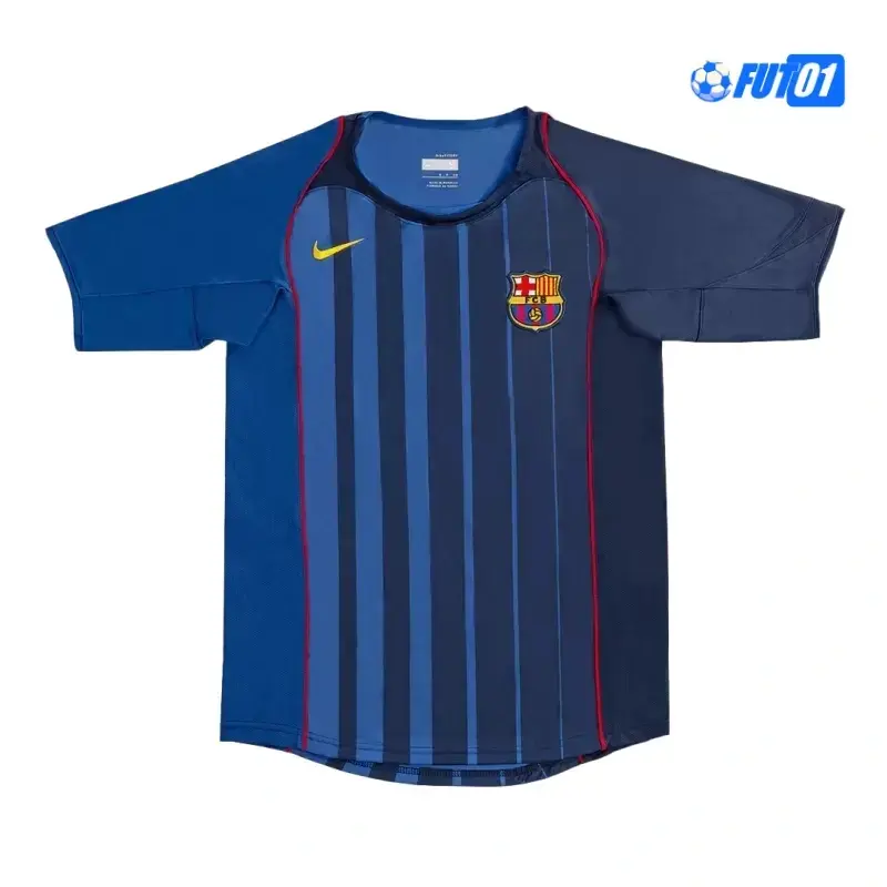 Camiseta RONALDINHO 10 Futbol Barcelona Away 2004/05 Clasico