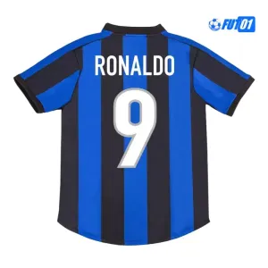 Camiseta RONALDO 9 Calidad Premium Inter de Milán Local 1999/00 Retro
