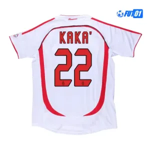 Camiseta KAKA＇22 Calidad THAI Milan Away Segunda Equipación 2006/07 Clasico