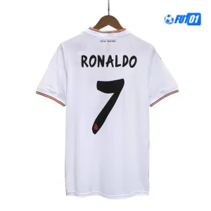 Camiseta RONALDO 7 Calidad AAA Real Madrid Local 2013/14 Vintage