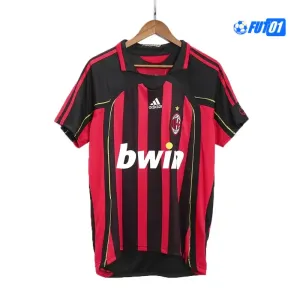 Camiseta RONALDO 99 Calidad Premium AC Milan Primera Equipación 2006/07 Antigua