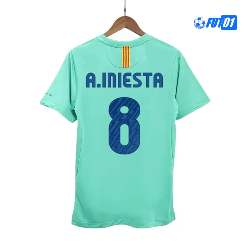 Camiseta A.INIESTA 8 Calidad AAA Barcelona Segunda Equipación 2010/11 Antigua