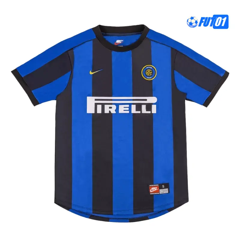 Camiseta BAGGIO 10 Barata Inter de Milan Primera Equipación 1999/00 Retro