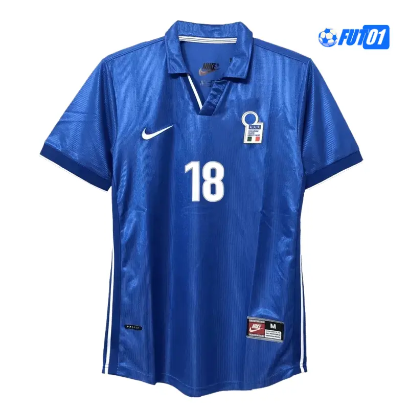 Camiseta BAGGIO R.18 Calidad THAI Italia Home 1998 Vintage