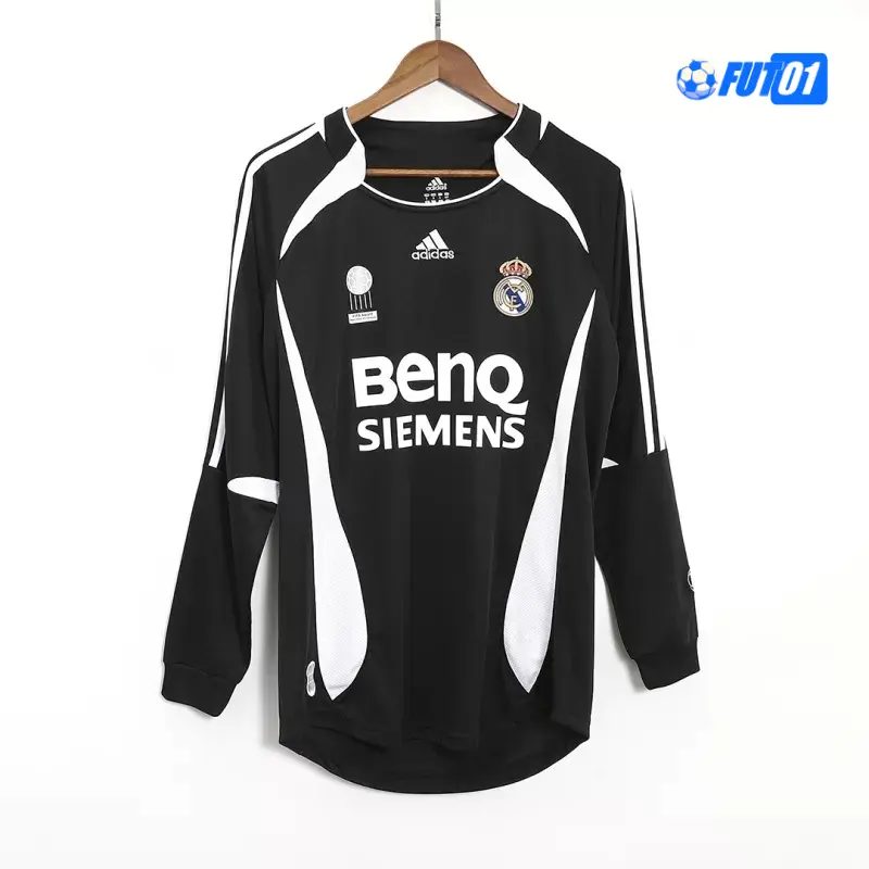 Camiseta BECKHAM 23 Barata Real Madrid Away Segunda Equipación 2006/07 Vintage ML