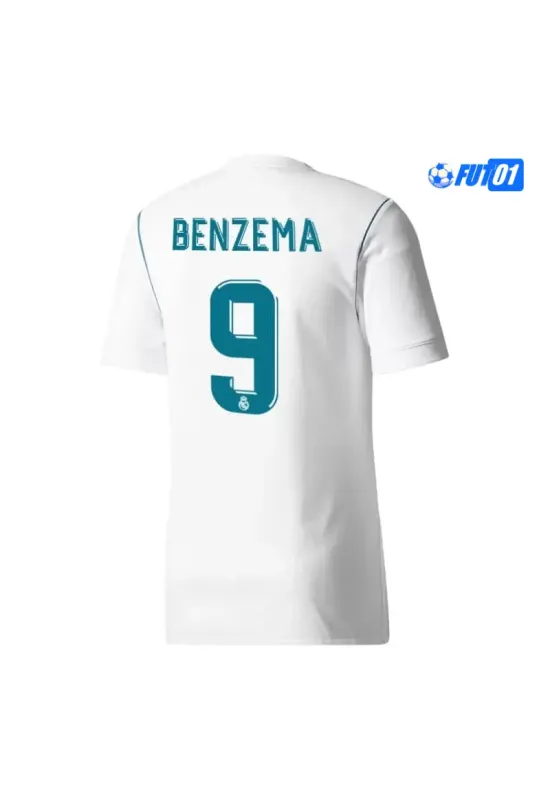 Camiseta BENZEMA 9 Barata Real Madrid Home 2017/18 Vintage