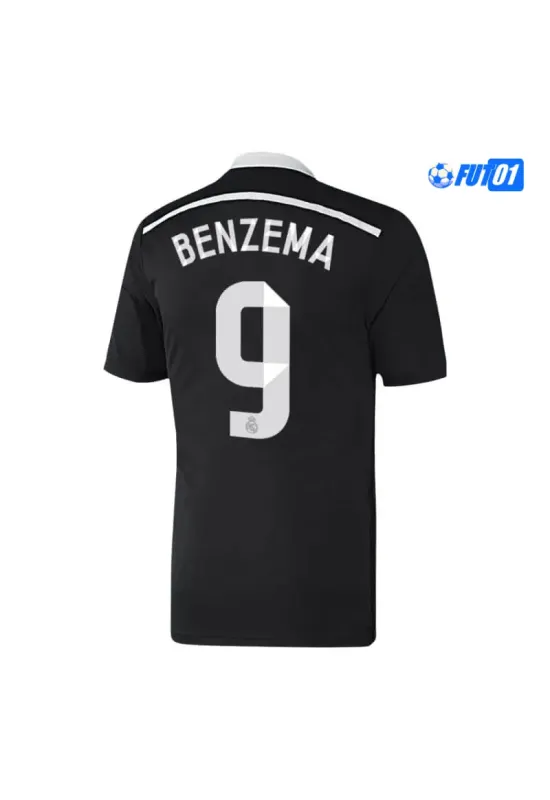 Camiseta BENZEMA 9 Calidad Premium Real Madrid Thrid 2014/15 Retro