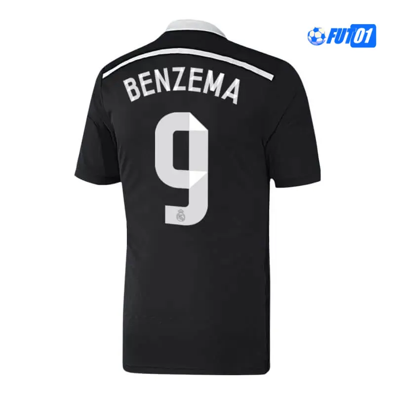 Camiseta BENZEMA 9 Calidad Premium Real Madrid Thrid 2014/15 Retro