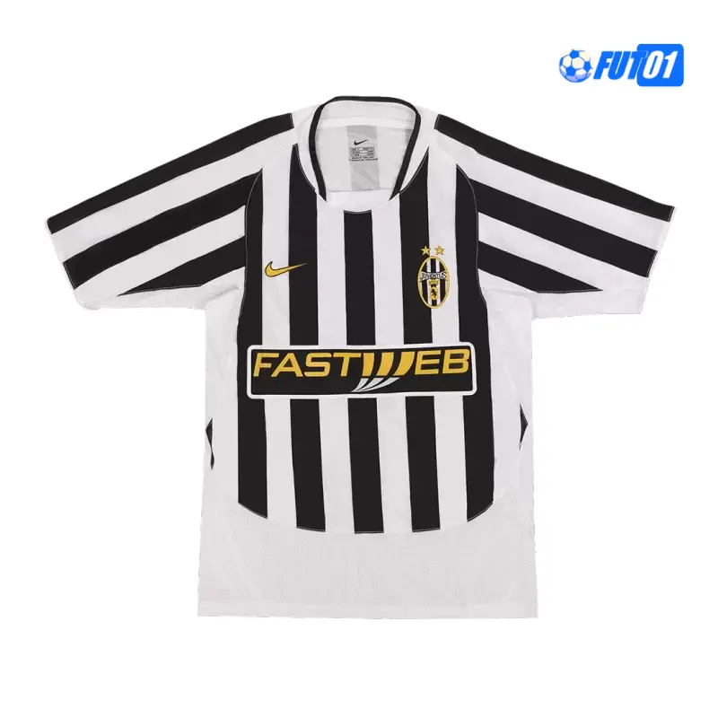 Camiseta DEL PIERO 10 Futbol Juventus Home Primera Equipación 2003/04 Vintage