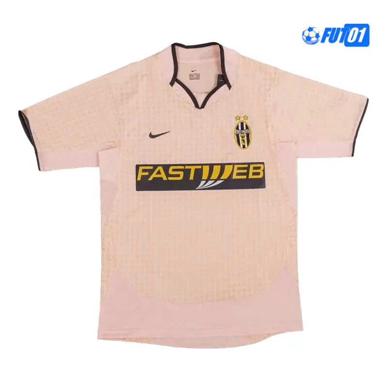 Camiseta DEL PIERO 10 Replica Juventus Segunda Equipación 2003/04 Antigua