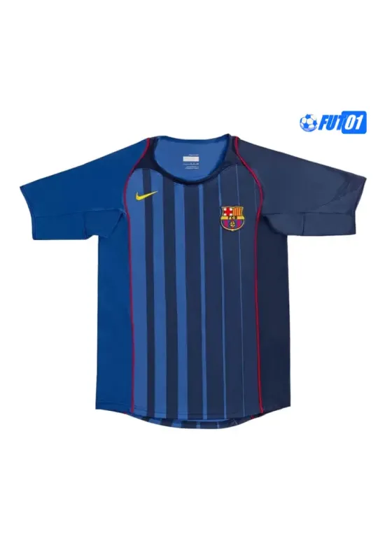 Camiseta ETO'O 9 Replica Barcelona Visitante Segunda Equipación 2004/05 Retro
