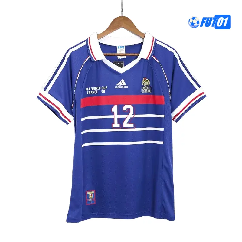 Camiseta HENRY 12 Calidad THAI Francia Local 1998 Retro