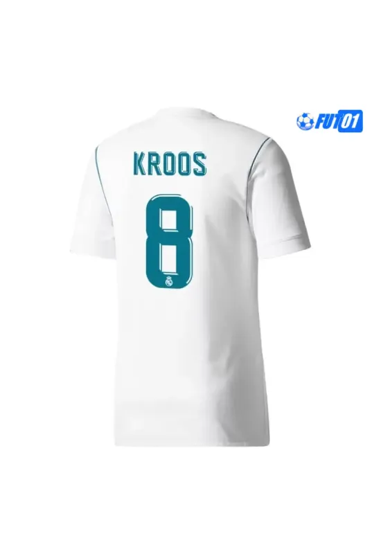 Camiseta KROOS 8 Futbol Real Madrid Local 2017/18 Clasico