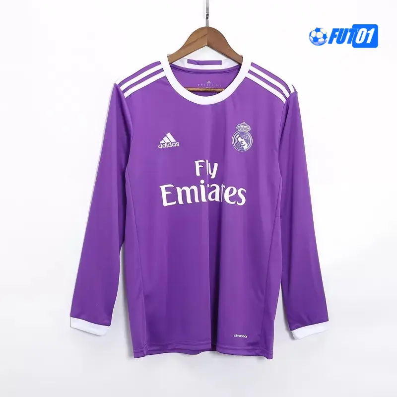 Camiseta KROOS 8 Futbol Real Madrid Away 2016/17 Clasico ML