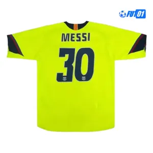 Camiseta MESSI 30 Futbol Barcelona Visitante Segunda Equipación 2005/06 Clasico
