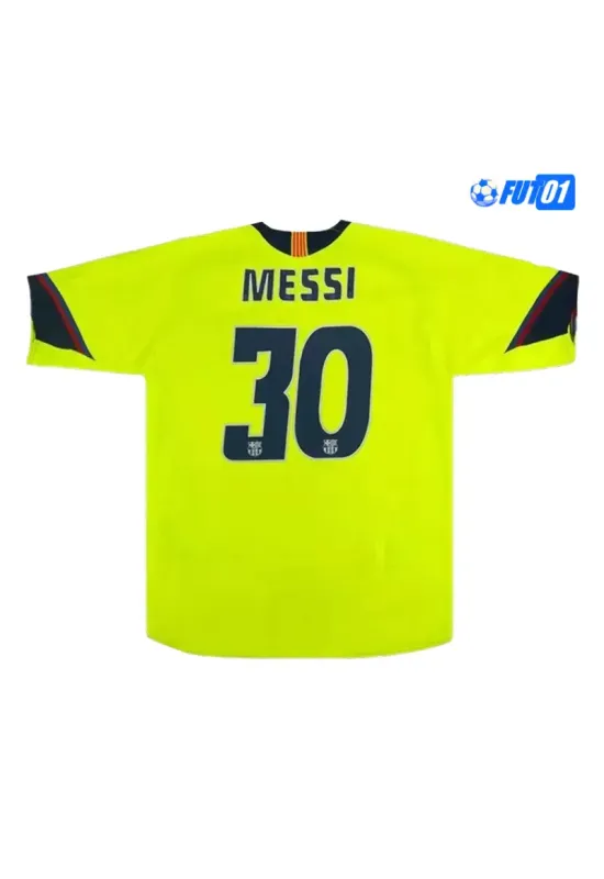 Camiseta MESSI 30 Futbol Barcelona Visitante Segunda Equipación 2005/06 Clasico