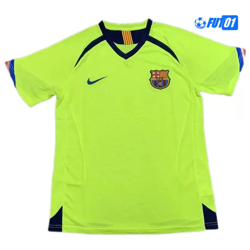 Camiseta MESSI 30 Futbol Barcelona Visitante Segunda Equipación 2005/06 Clasico