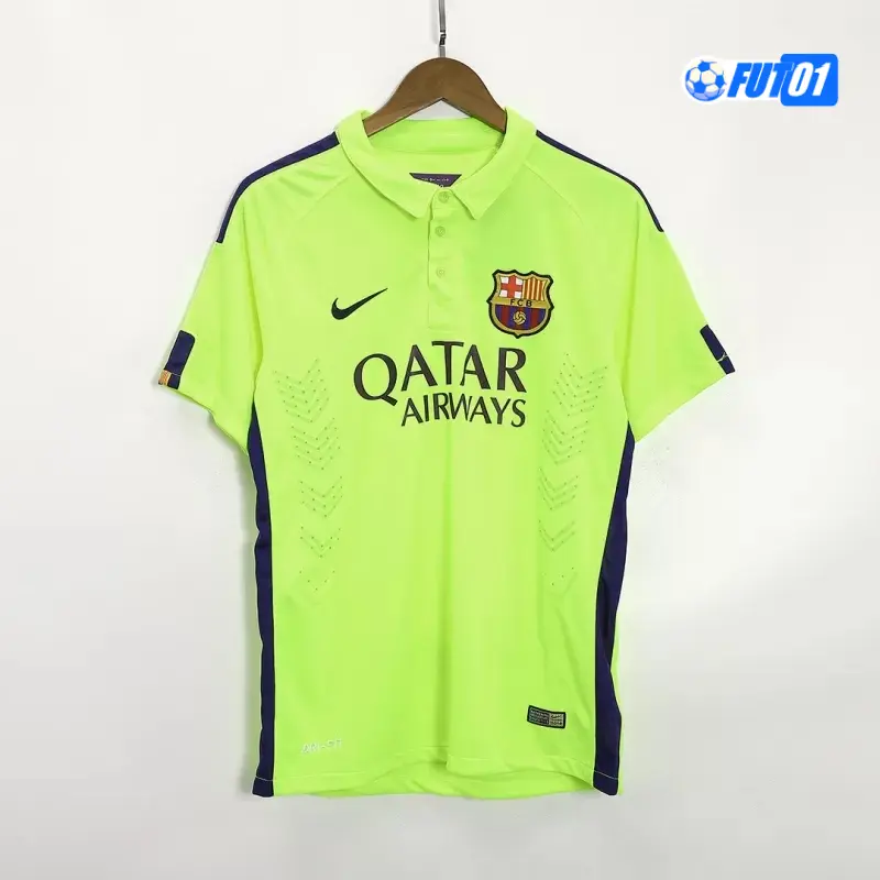 Camiseta MESSI 10 Replica Barcelona Alternativo Tercera Equipación 2014/15 Vintage