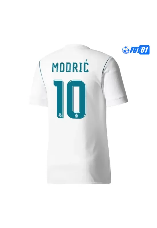 Camiseta MODRIĆ 10 Replica Real Madrid Primera Equipación 2017/18 Retro
