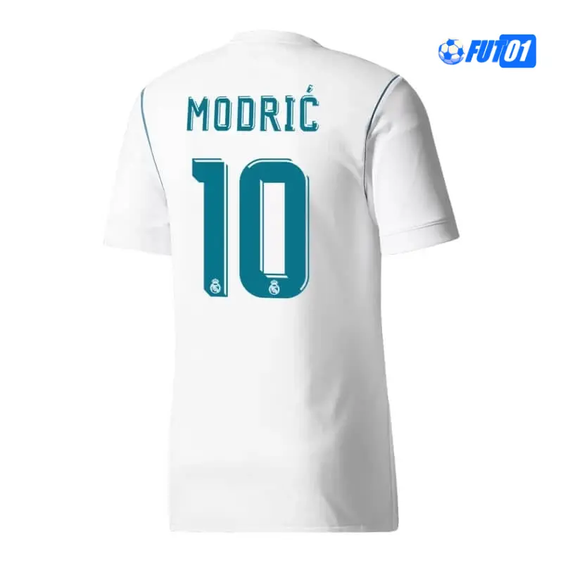 Camiseta MODRIĆ 10 Replica Real Madrid Primera Equipación 2017/18 Retro
