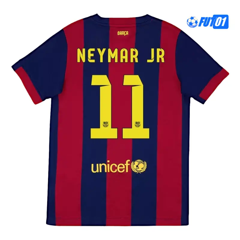 Camiseta NEYMAR JR 11 Futbol Barcelona Local 2014/15 Antigua