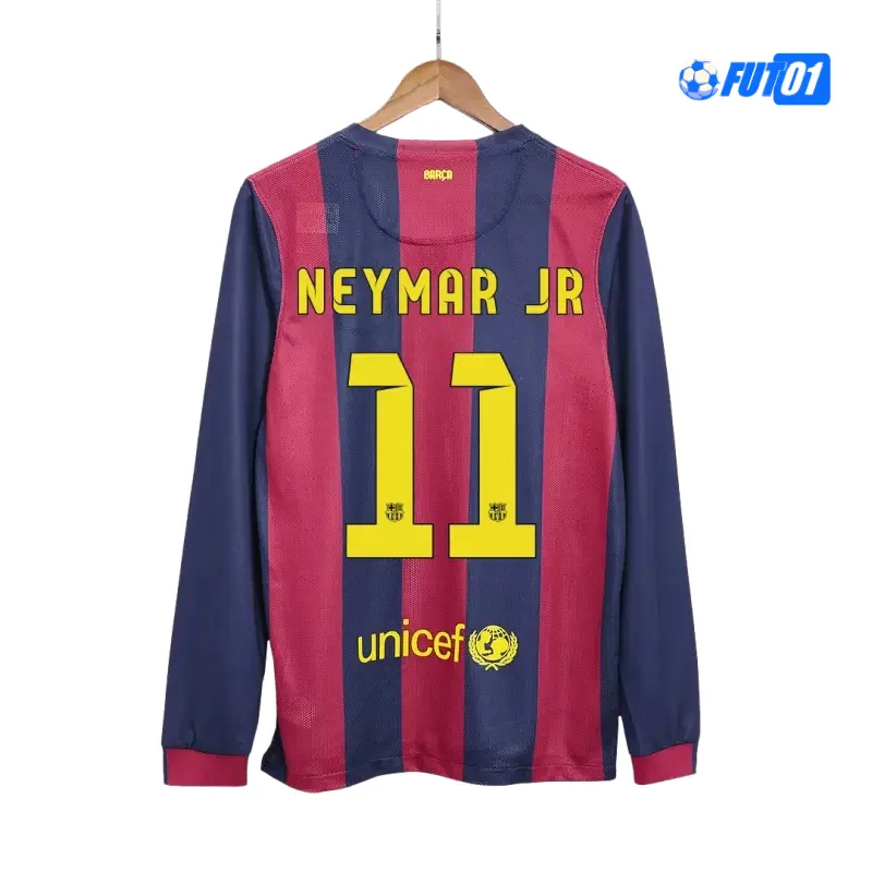 Camiseta NEYMAR JR 11 Calidad THAI Barcelona Primera Equipación 2014/15 Retro ML
