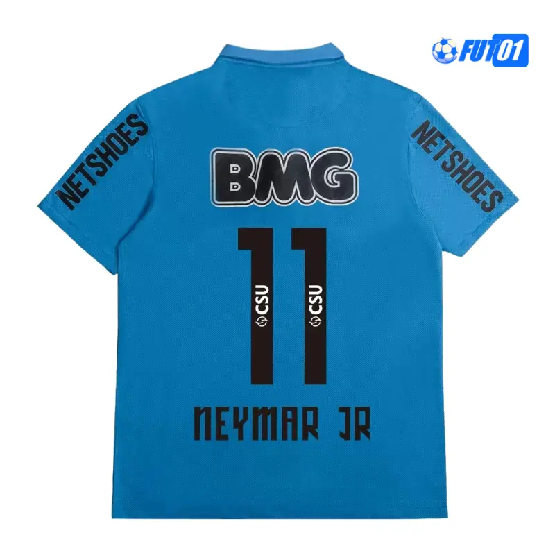 Camiseta NEYMAR JR 11 Calidad Premium Santos FC Tercera Equipación 2012/13 Vintage