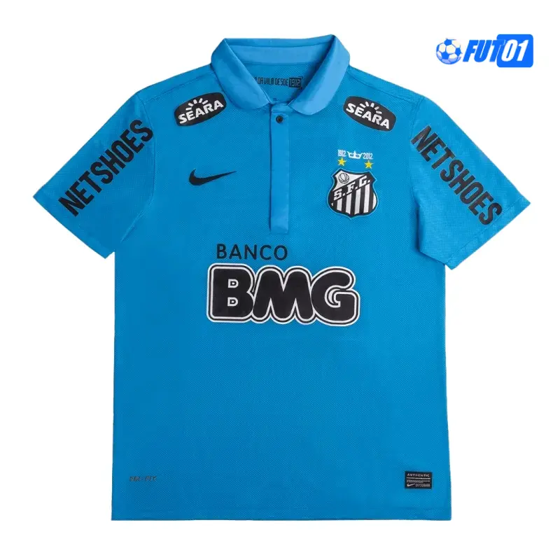 Camiseta NEYMAR JR 11 Calidad Premium Santos FC Tercera Equipación 2012/13 Vintage
