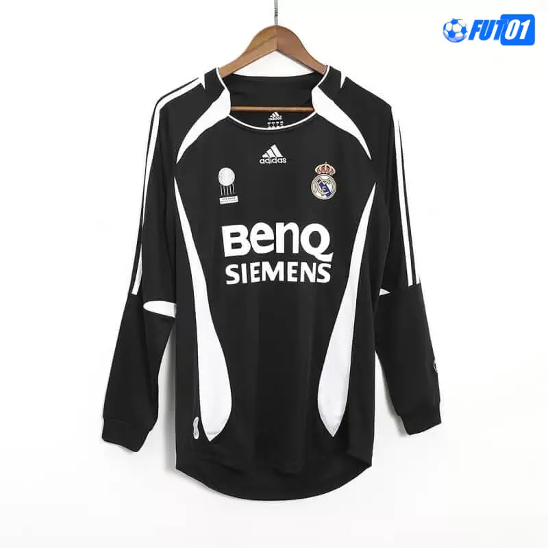 Camiseta RAUL 7 Barata Real Madrid Visitante Segunda Equipación 2006/07 Vintage ML