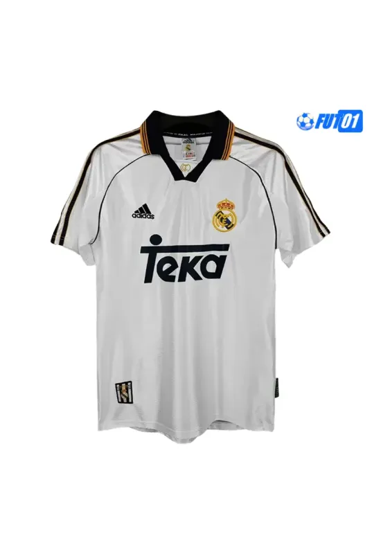 Camiseta RAUL 7 Barata Real Madrid Home Primera Equipación 1998/00 Vintage